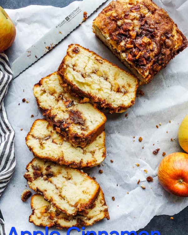 Loaded Apple Cinnamon Quick Bread